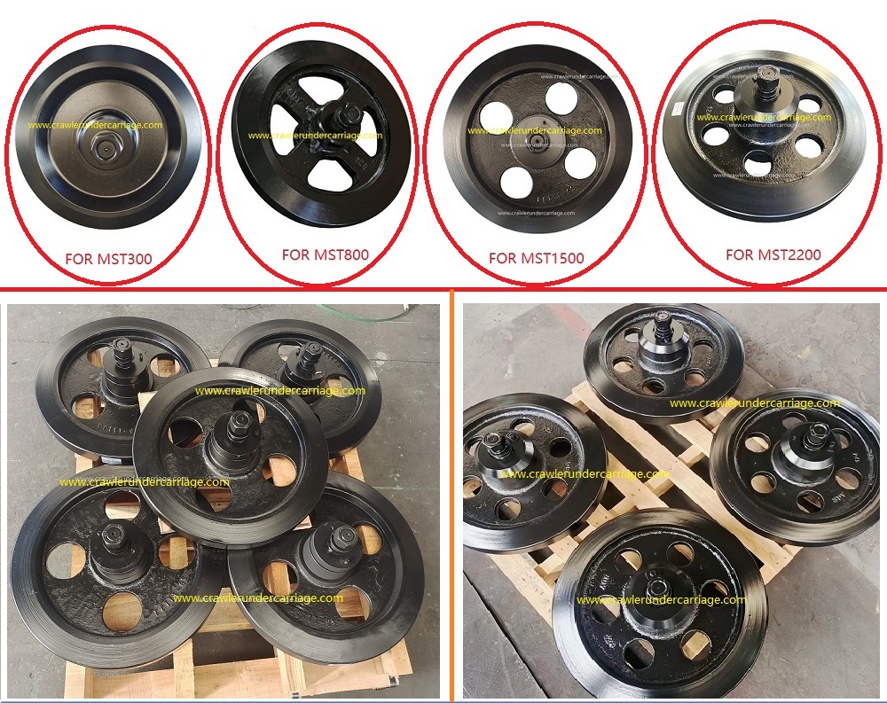 Front idler for Morooka dump truck - 副本