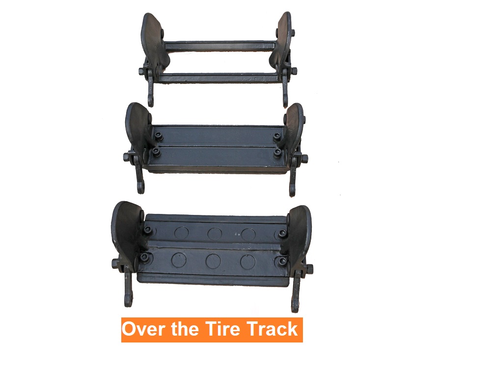 Over the tire steel track