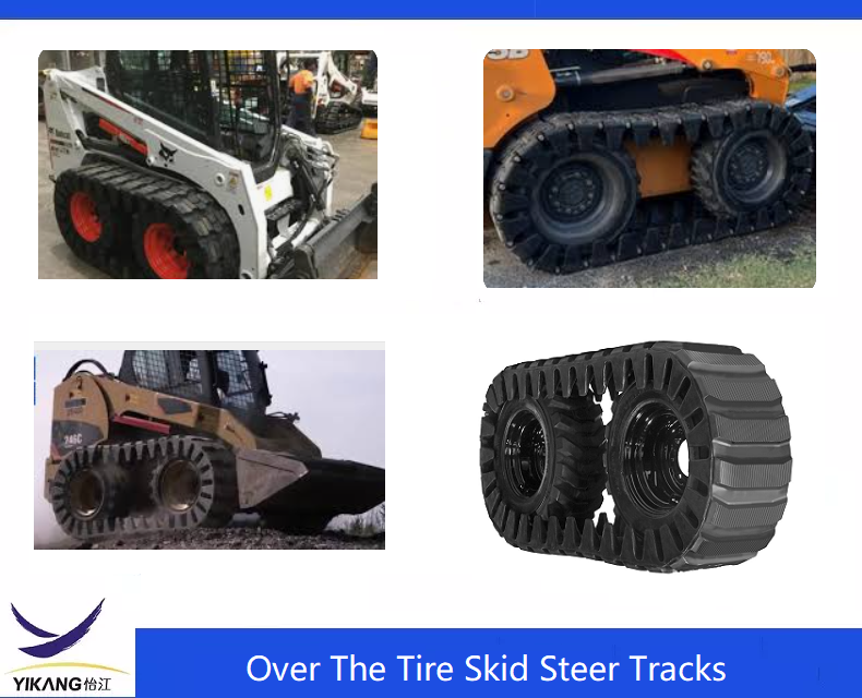 Over the tire track