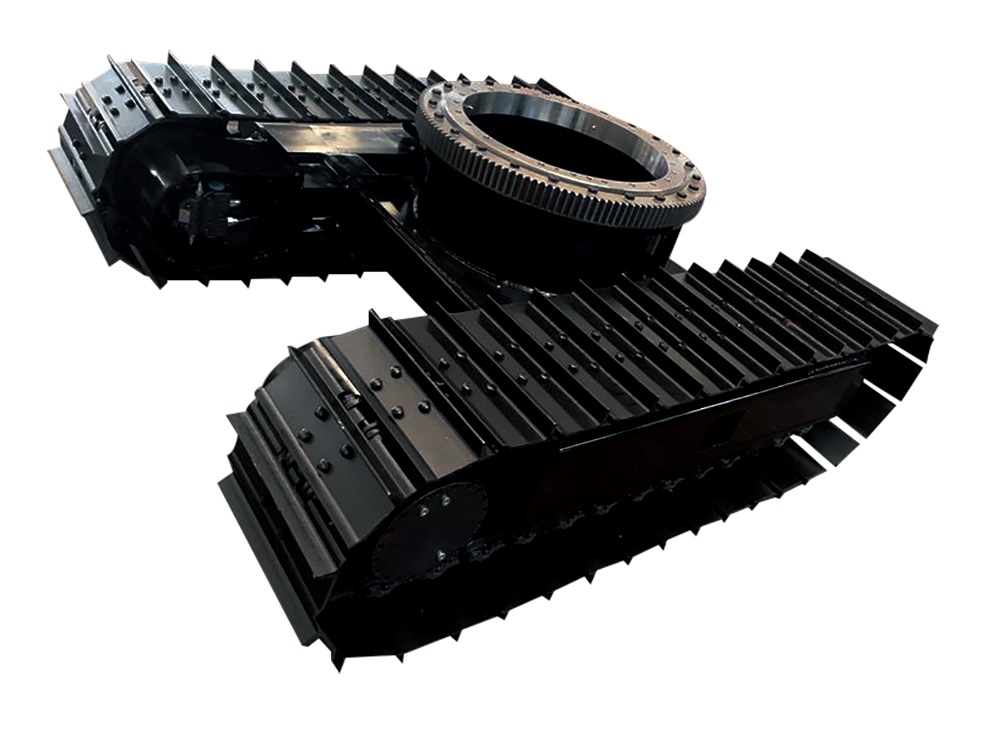 SJ400B Steel track undercarriage