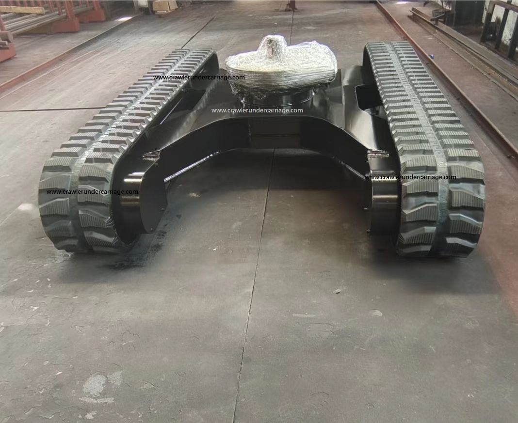 SJ600A excavator undercarriage