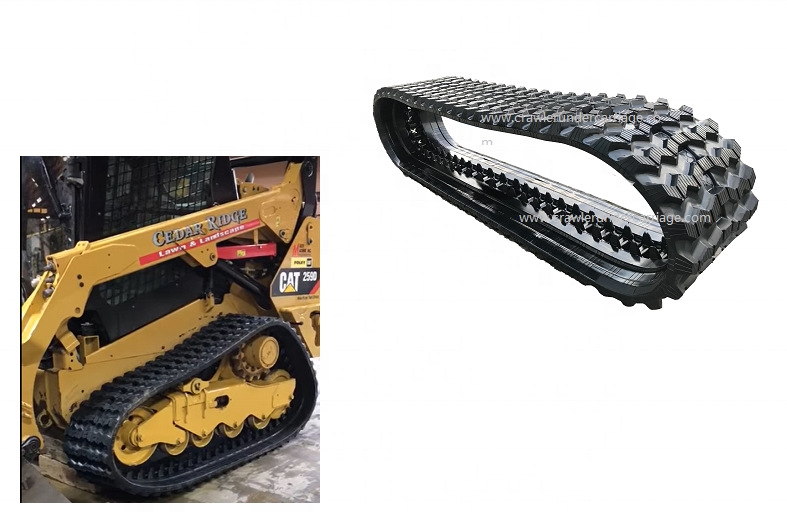 Zigzag rubber track (2)