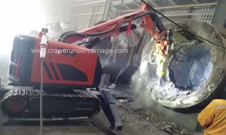 demolition robots undercarriage