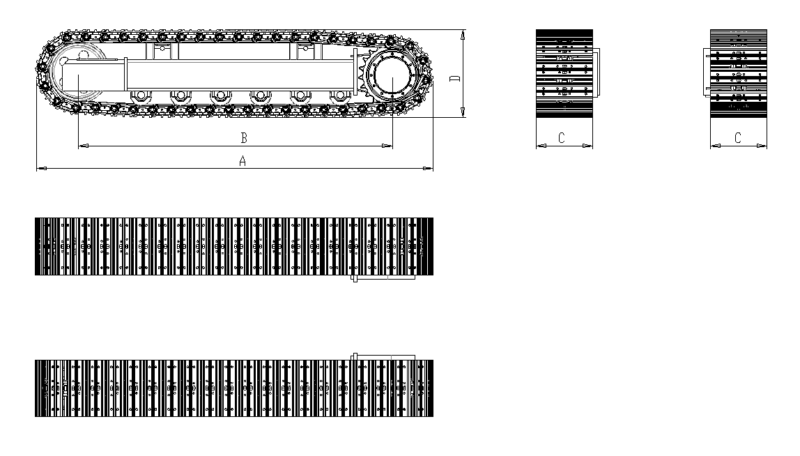 steel undercarriage
