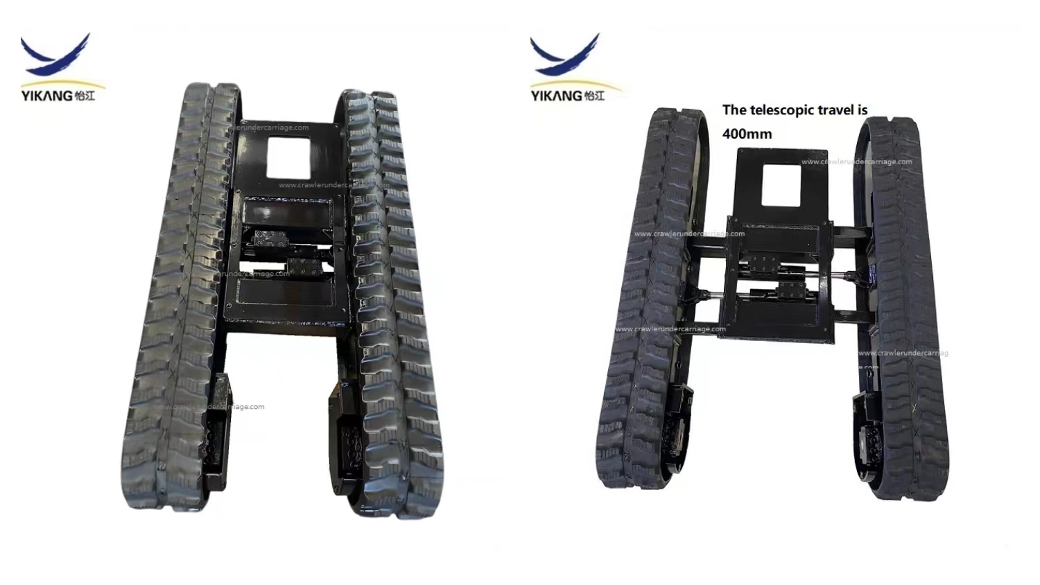 1 telescopic undercarriage