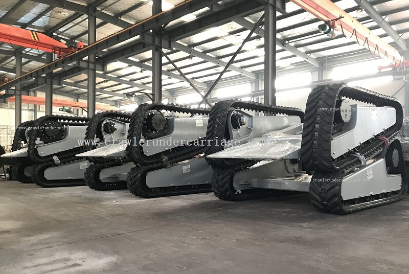 rubber track undercarriage