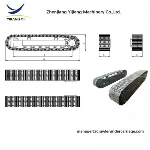 YIJIANG custom track undercarriage