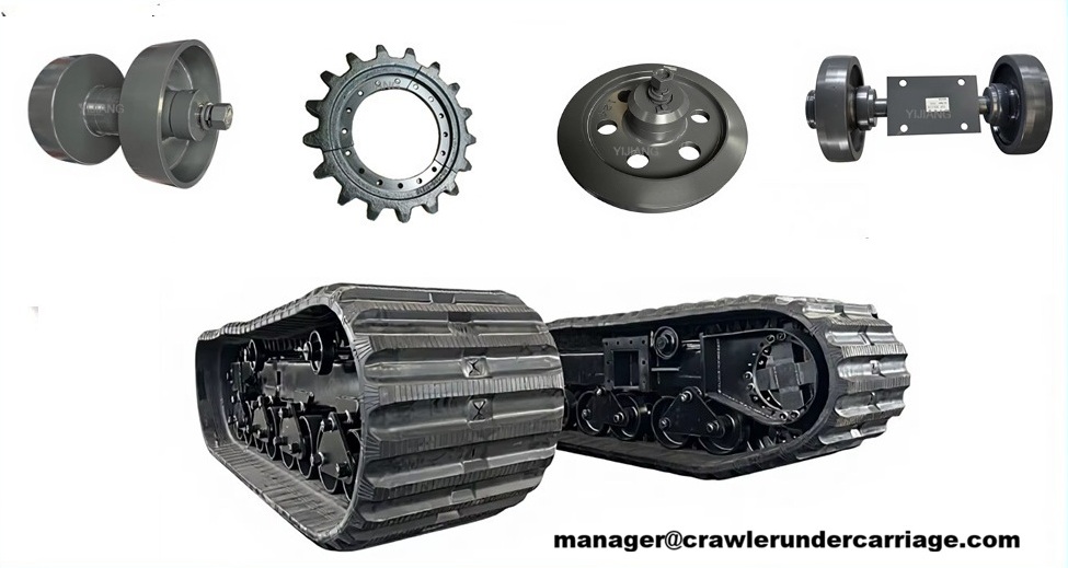 This shipment includes high-performance track rollers, sprockets, front idlers, and top rollers engineered specifically for Morooka crawler equipment.