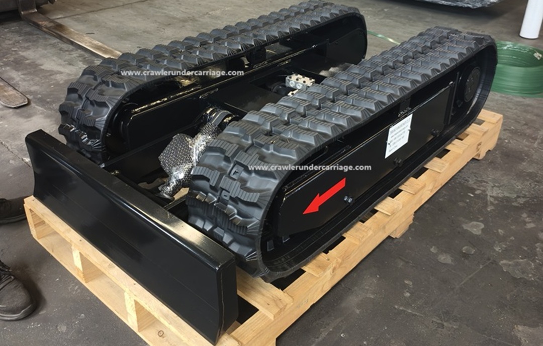 SJ150A retractable undercarriage with dozer blade (2) - 副本