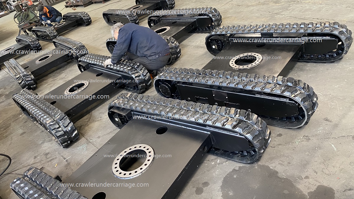 SJ280A spider lift track undercarriage