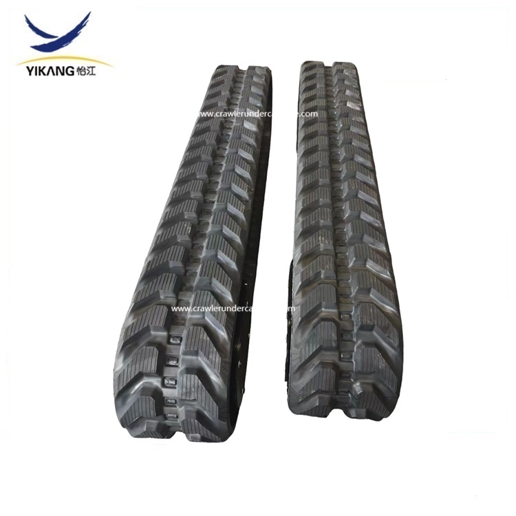 China Drilling rig 3-4 tons crawler undercarriage rubber track ...