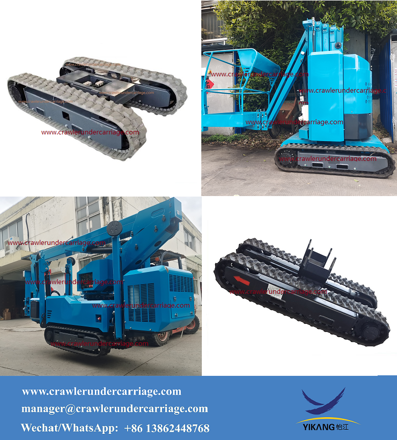 Small crane undercarriage
