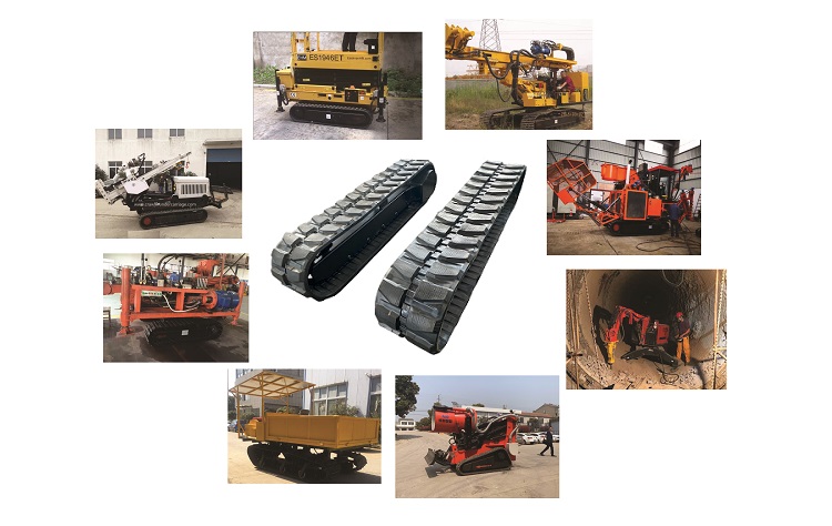 rubber track udnercarriage https://www.crawlerundercarriage.com/rubber-track-undercarriage/