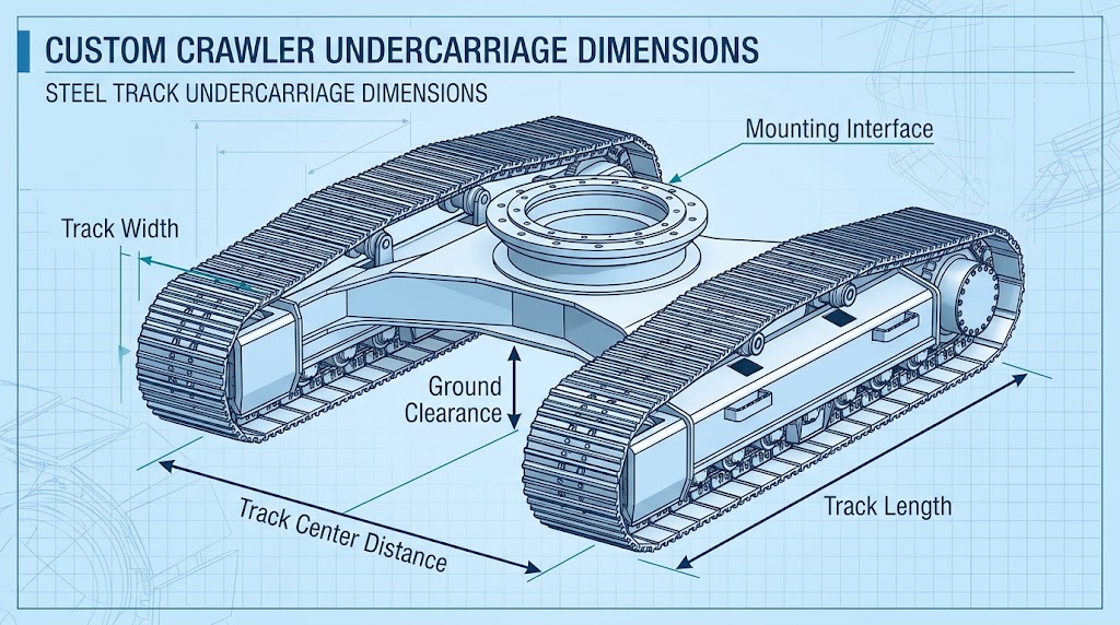 custom track undercarriage