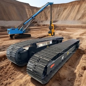 drilling rig track undercarriage 