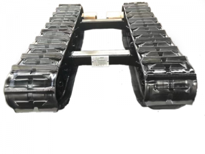 garden harvester rubber track undercarriage