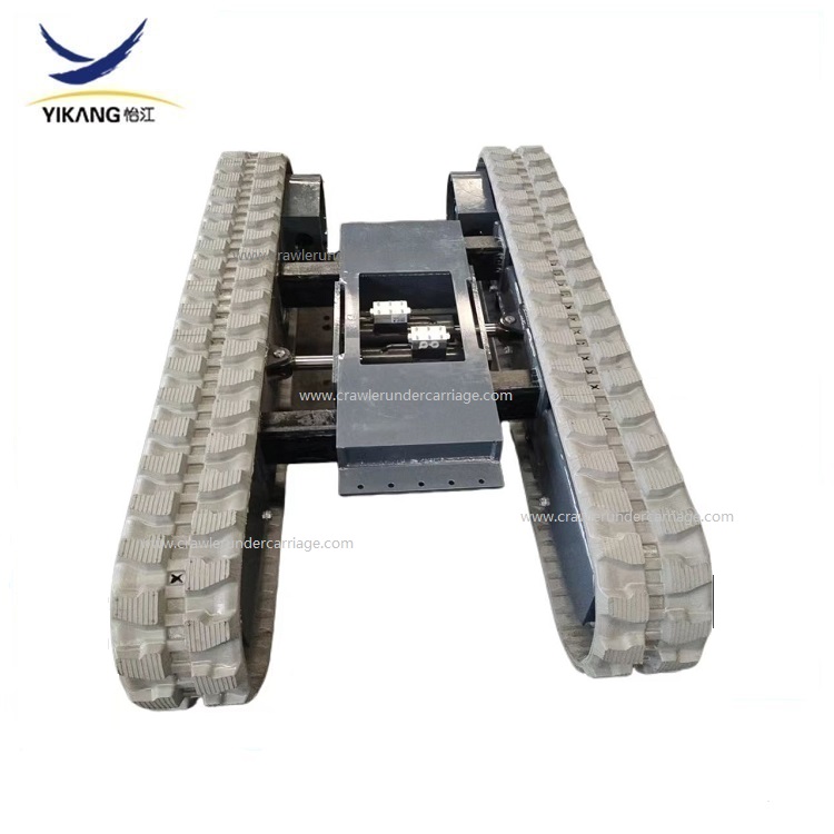 non-marking rubber track undercarriage