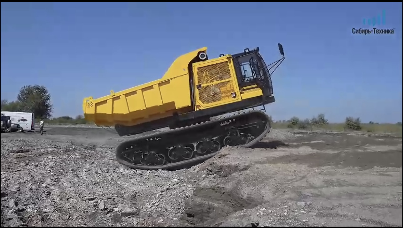 rubber track undercarriage for MST 2200