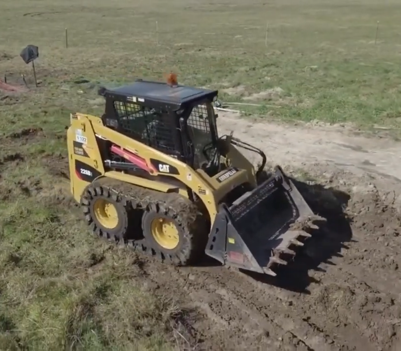 skid steer loader track